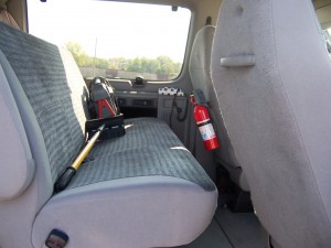 Bug Out Van: Front Bench Seat Bug Out Van: Front Bench Seat
