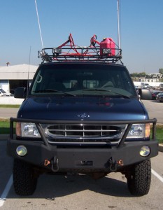 Bug Out Vehicle: Front Brush Guard Bug Out Vehicle: Front Brush Guard