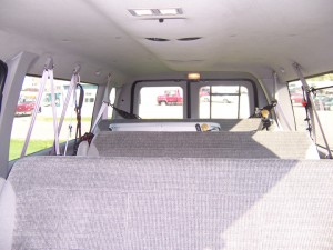Bug Out E350 Vehicle: Interior Bug Out E350 Vehicle: Interior