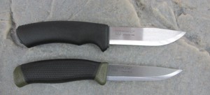 Mora Bushcraft Survival Knife and 840MG (bottom) Mora Bushcraft Survival Knife and 840MG (bottom)