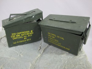 Surplus Military Ammo Cans - 2 Sizes