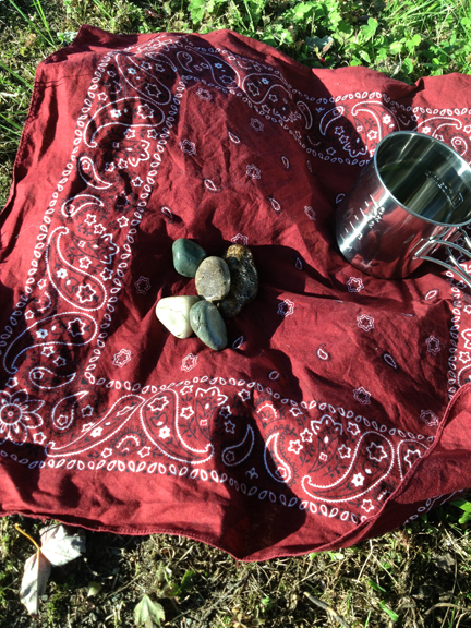 River Rock + Stainless Cup + Bandana River Rock + Stainless Cup + Bandana