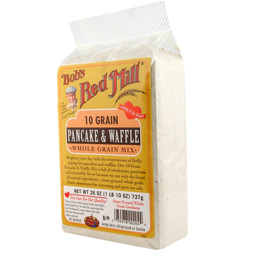 Bob's Red Mill 10 Grain Pancake & Waffle Mix - Package